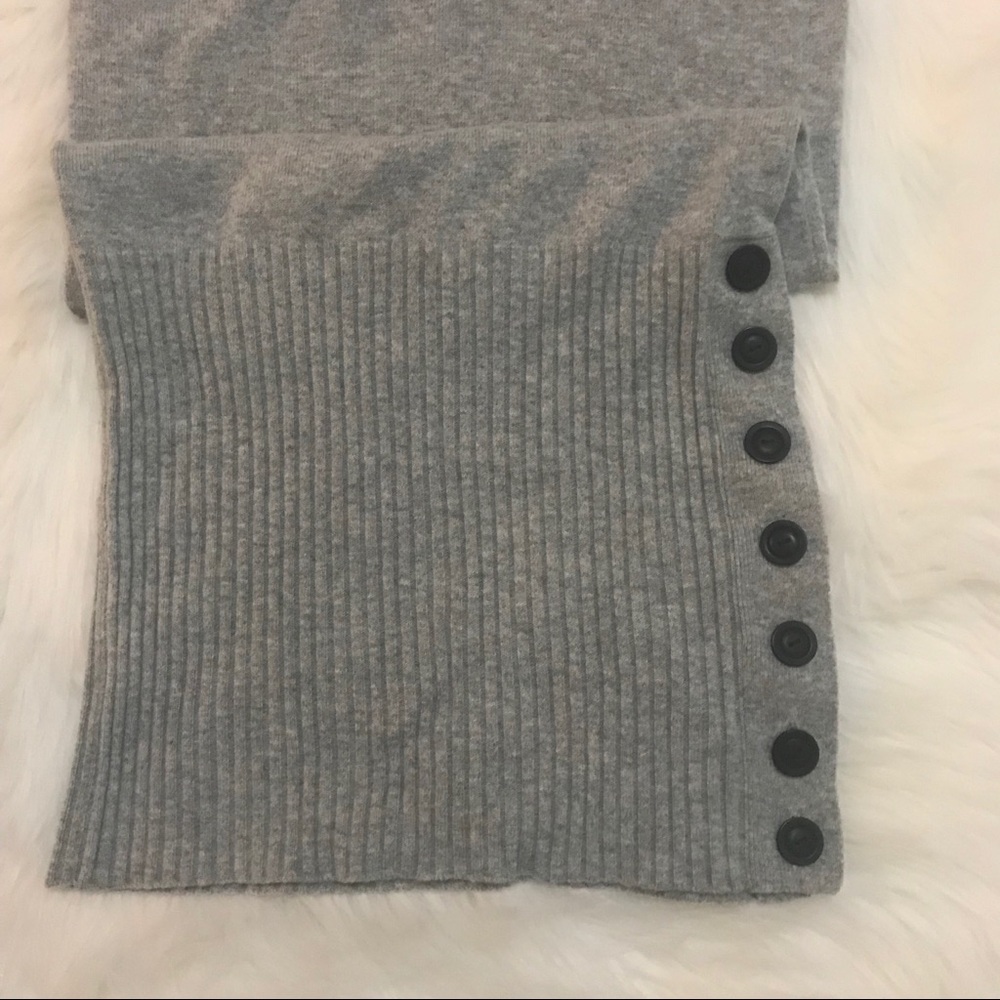 anthropologie • moth • new wave gray sweater dress - Picture 4 of 7